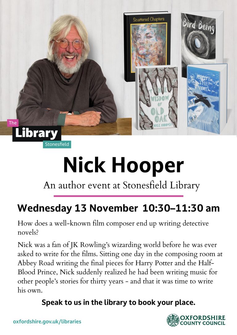 Nick Hooper at Stonesfield Library - Word and Note