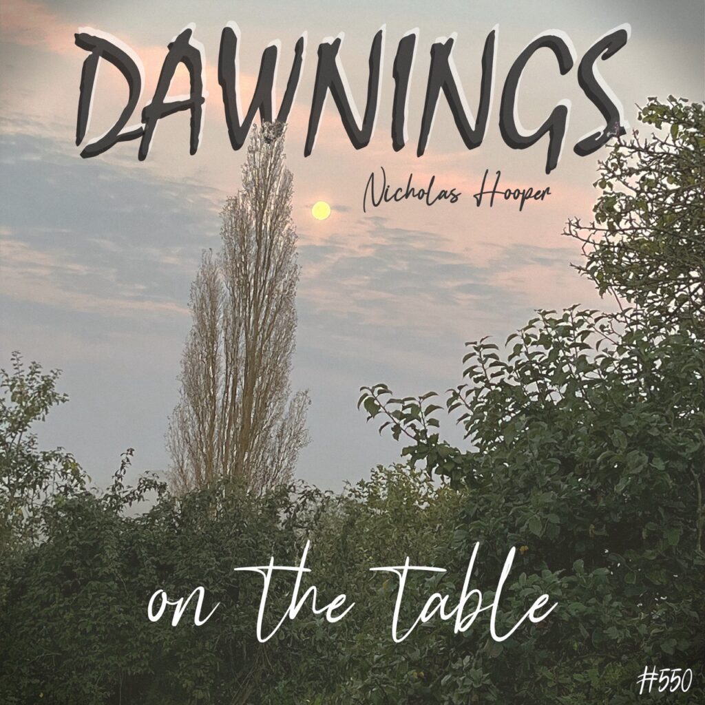 on the table