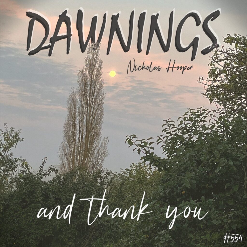 and thank you